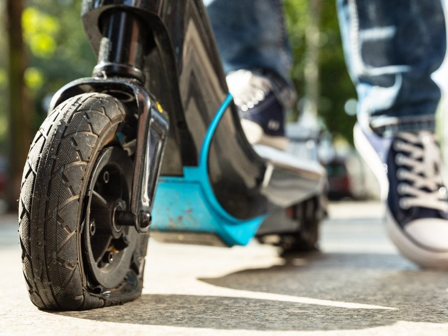 Electric Scooter Repair & Tire Work